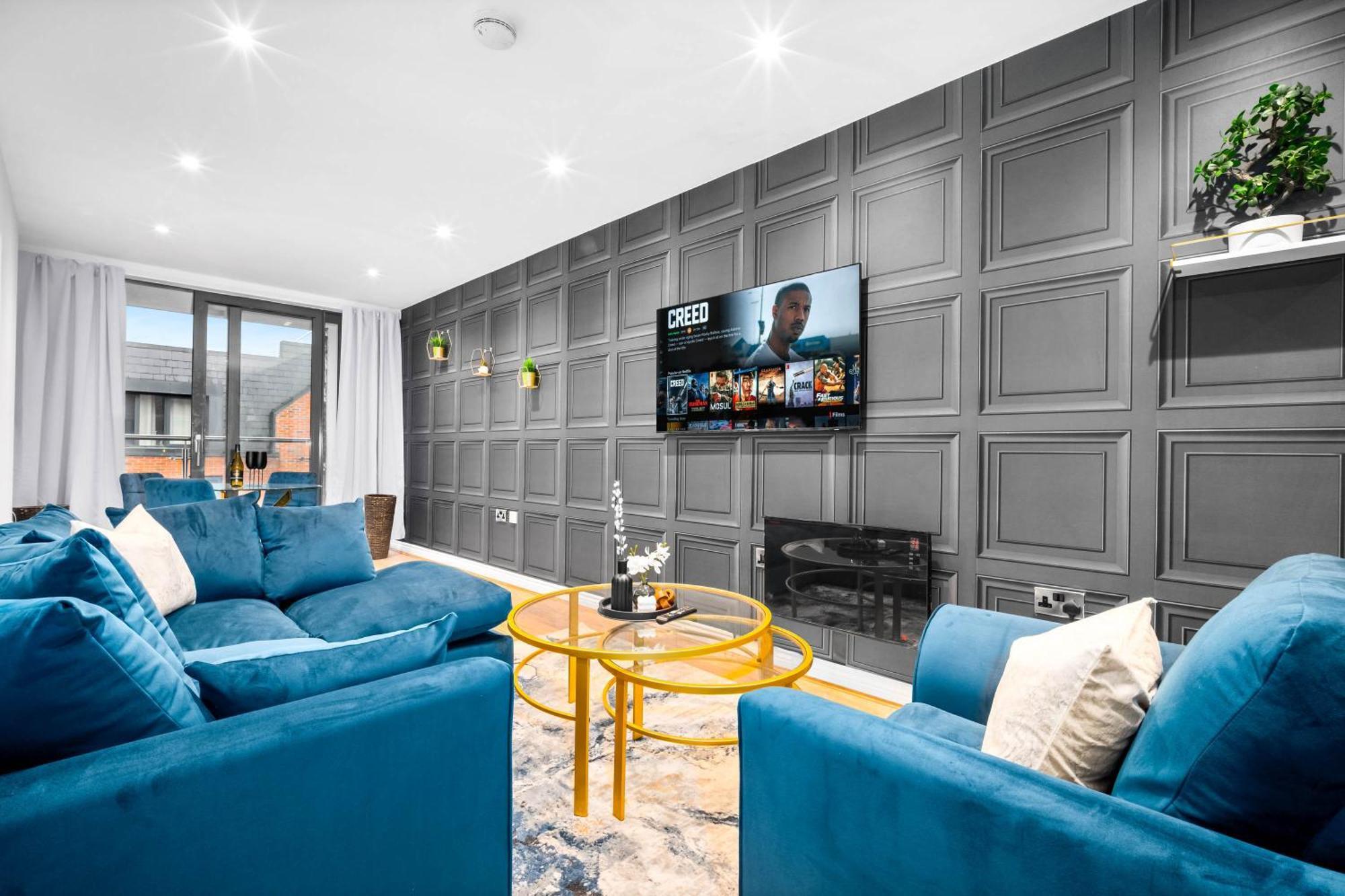Luxury Two Bedroom Apartment - City Ceentre - Balcony - Jq - Netflix & Wifi - 11B Birmingham Exterior foto