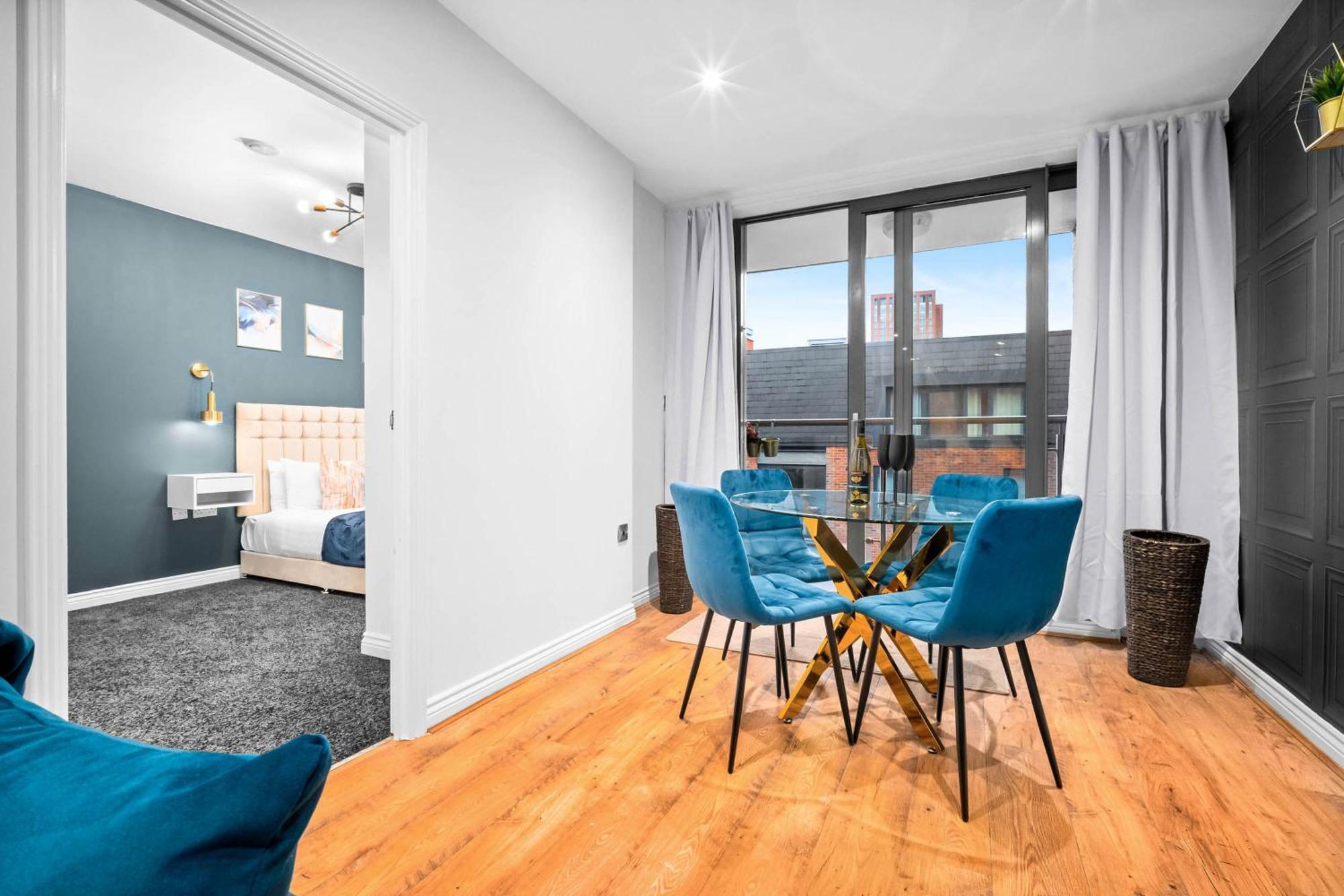 Luxury Two Bedroom Apartment - City Ceentre - Balcony - Jq - Netflix & Wifi - 11B Birmingham Exterior foto